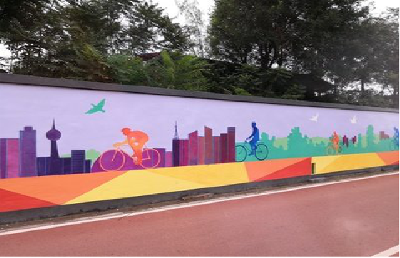 富川墙体彩绘-围墙