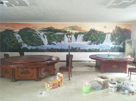 富川墙绘-写实风景