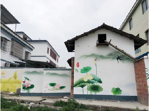 富川室外墙绘-从选材到保养。