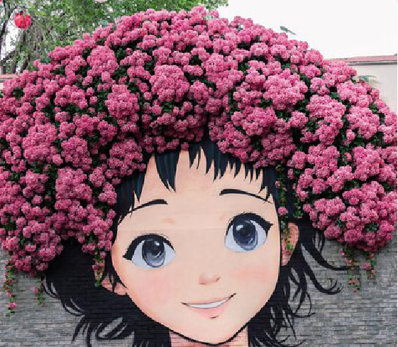 富川墙体彩绘-网红墙打卡