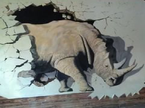 富川在墙绘中，如何绘制3D效果？