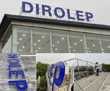 富川楼顶发光字安装的注意事项。